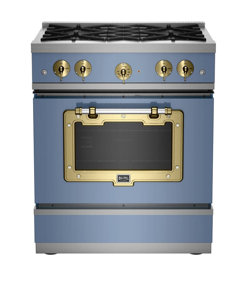 Big Chill BCS1900CLAFBBB French Blue with Brushed Brass