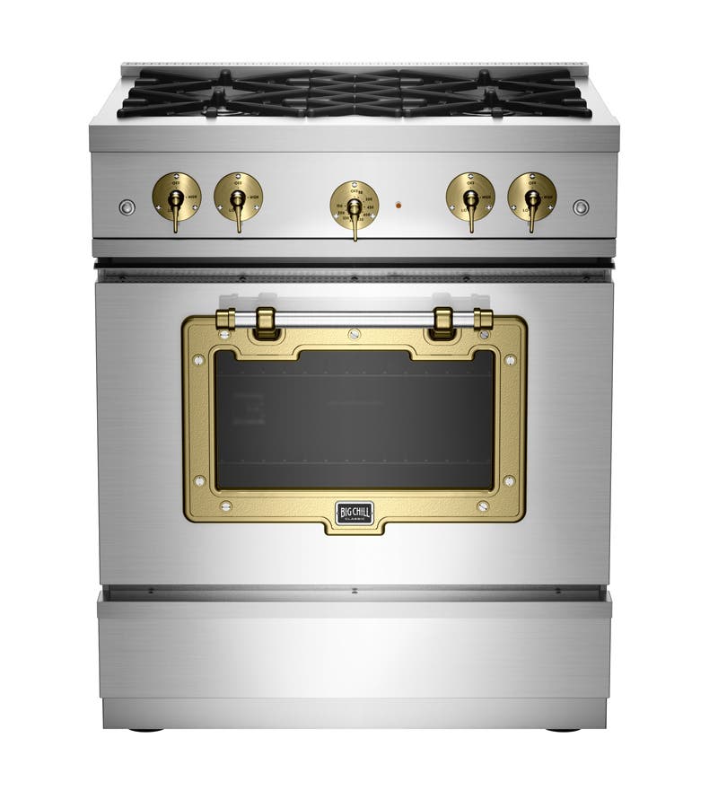Big Chill BCS1900CLASSBB Stainless Steel with Brushed Brass
