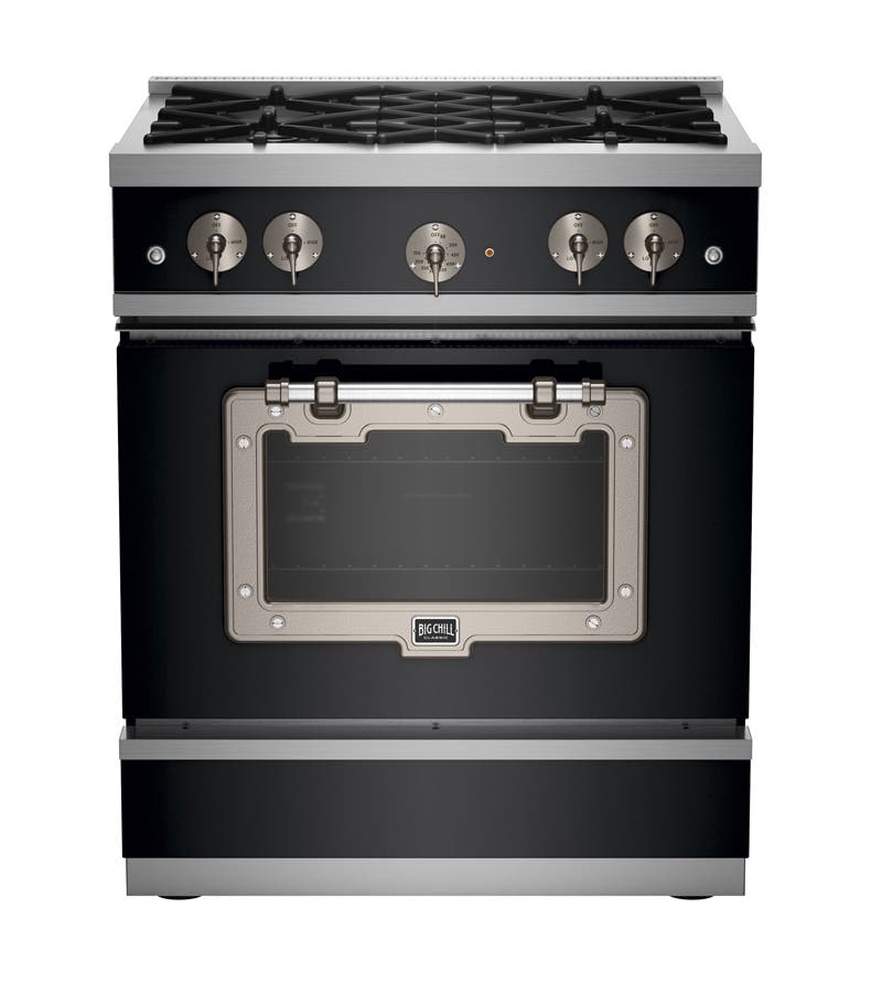 Big Chill BCS1900CLAMBSN Matte Black with Satin Nickel