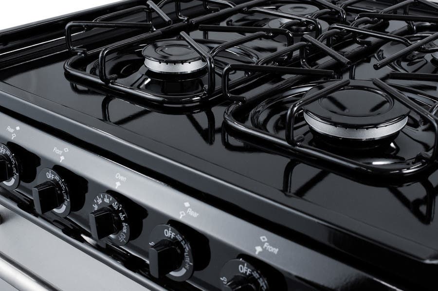 Summit TTM63027BKSW Stainless Steel/Black