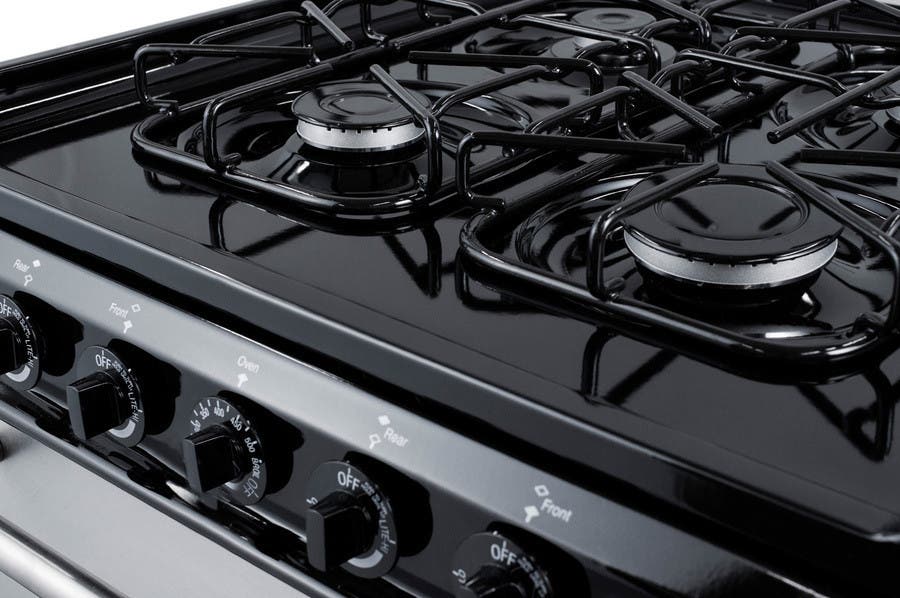 Summit TTM61027BRSW Stainless Steel/Black