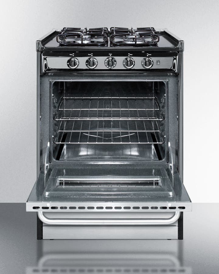 Summit TTM61027BRSW Stainless Steel/Black