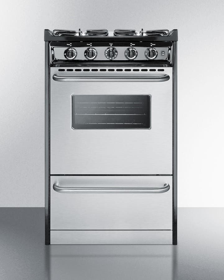 Summit TTM11027BRSW Stainless Steel/Black