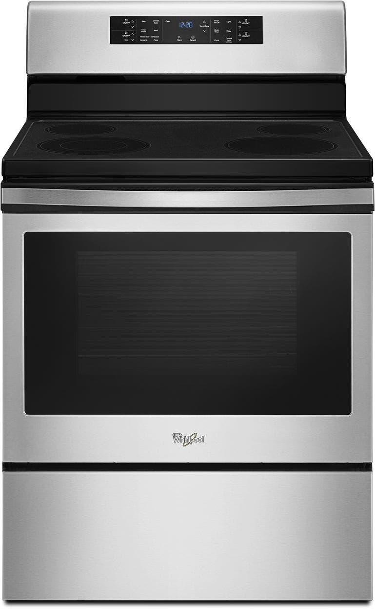 Whirlpool WFE520S0FS Black On Stainless