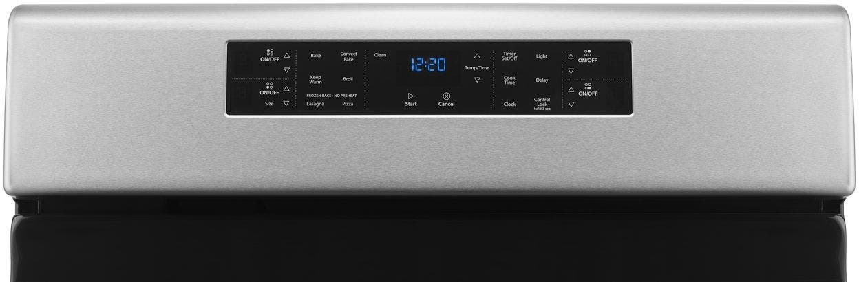 Whirlpool WFE520S0FS Black On Stainless