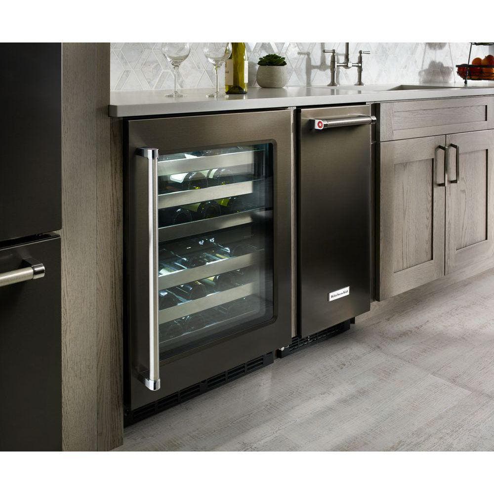 KitchenAid KUIX505EBS Black On Stainless