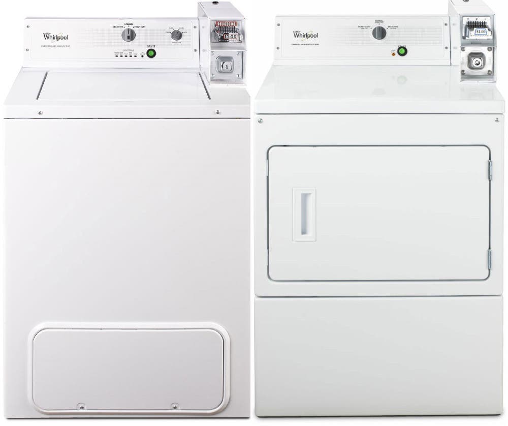 Whirlpool CGM2763BQ 27 Inch Commercial Gas Dryer