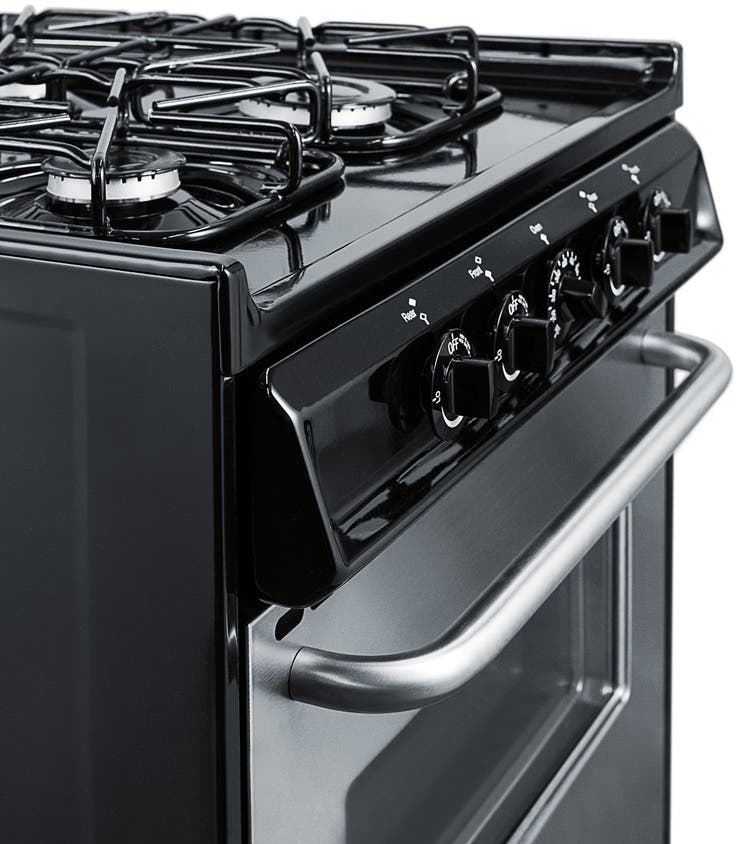 Summit TTM13027BKSW Stainless Steel/Black