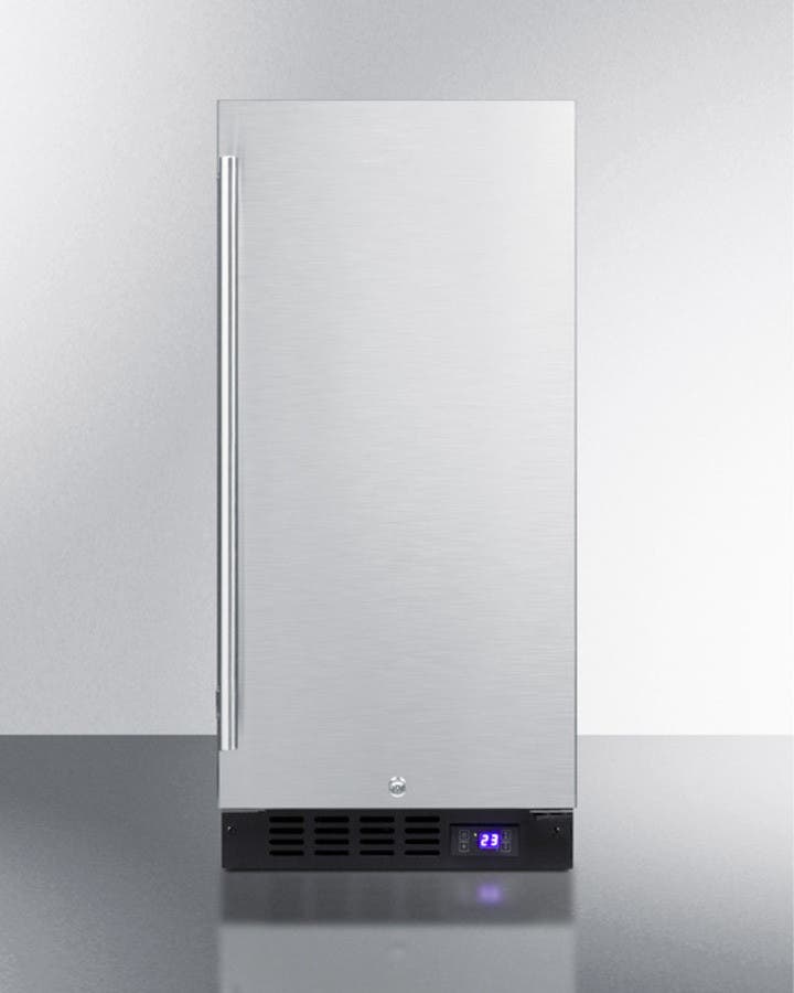 Summit SCFF1537BSS Stainless Steel