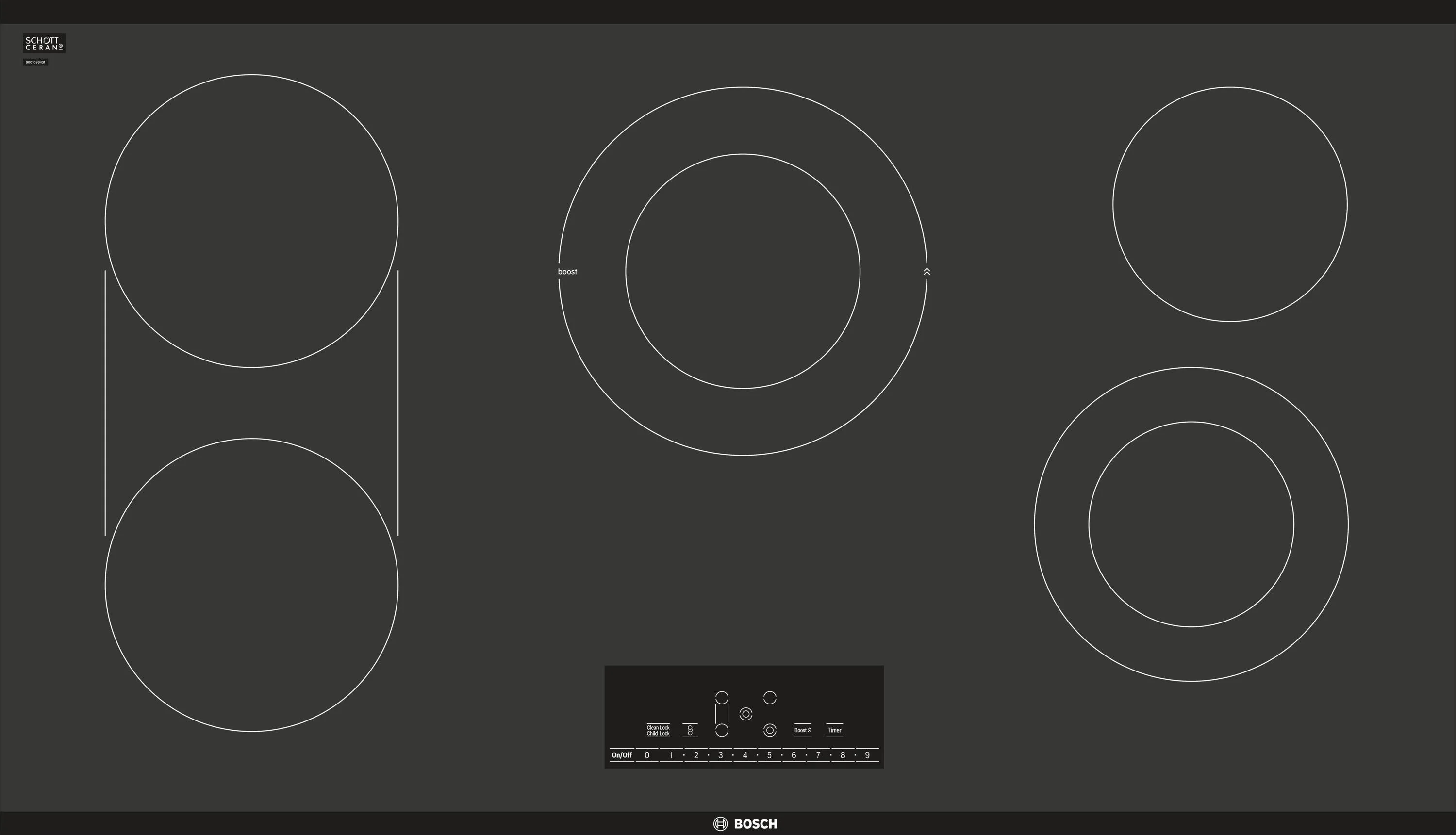 NET8669UC Electric Cooktop