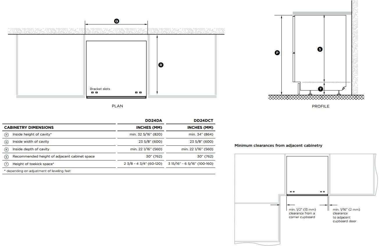 Fisher Paykel DD24DCHTX9 Stainless Steel