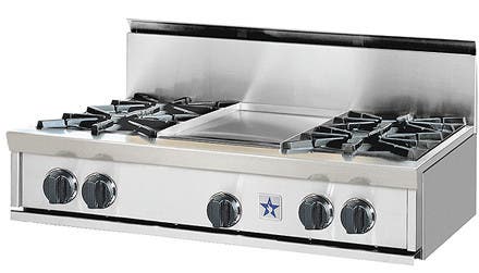 Bluestar RGTNB364FTBV2 Stainless Steel