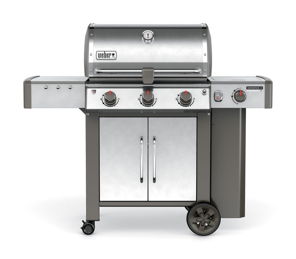 Weber 61004001 LX S340 Gas Outdoor Grill: Stainless Steel Liquid