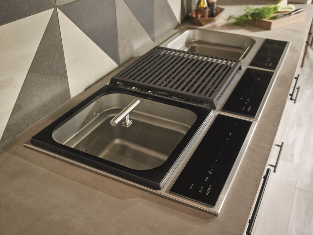 Wolf SM15TS 15 Inch Built-In Steamer Module