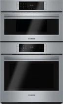 30 Inch Electric Combination Double Wall Oven with 1 Oven Rack Convection