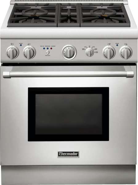Thermador PRD304GHU 30 Inch Pro-Style Duel-Fuel Range