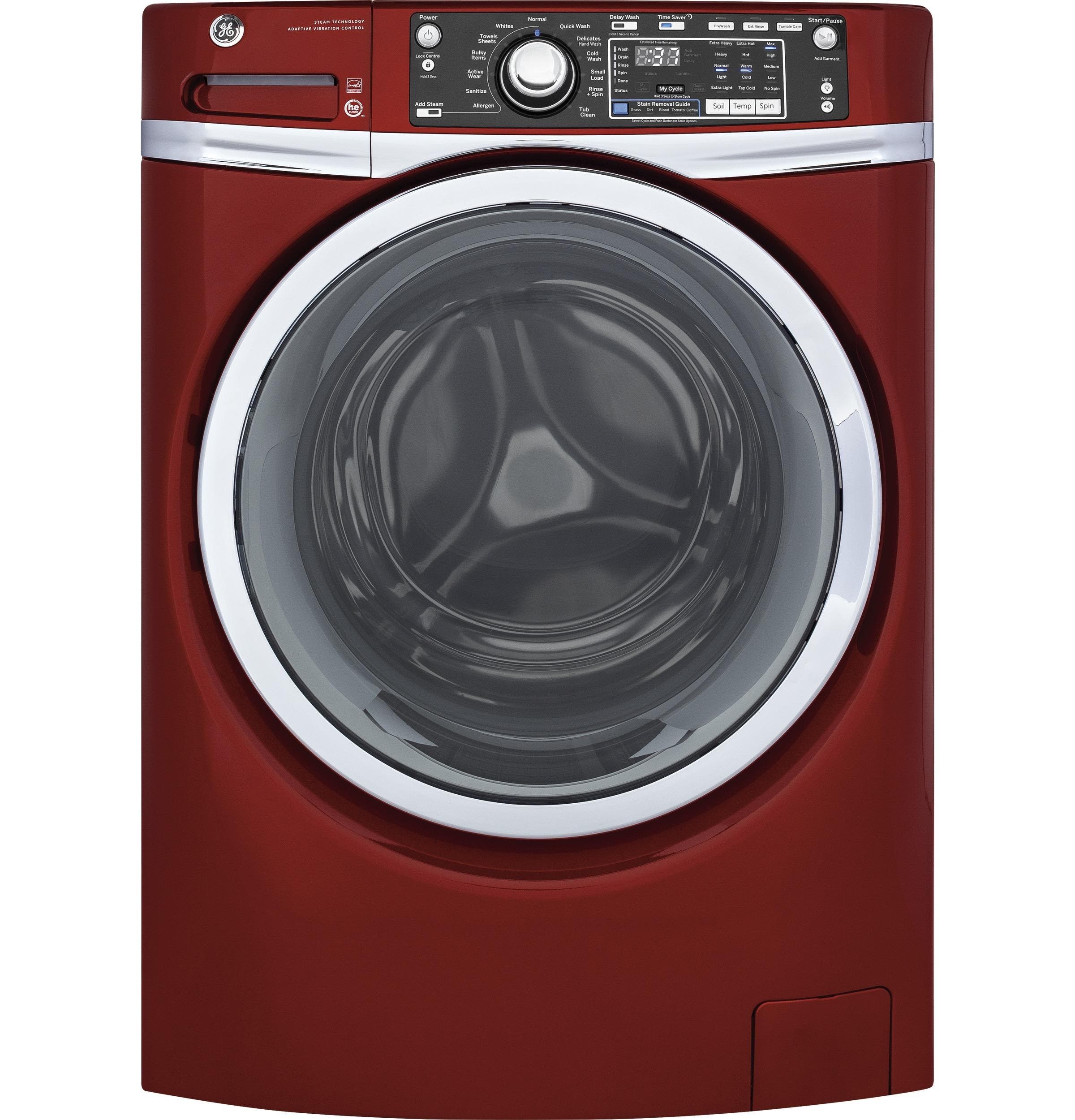 GE GFW480SPKRR Ruby Red