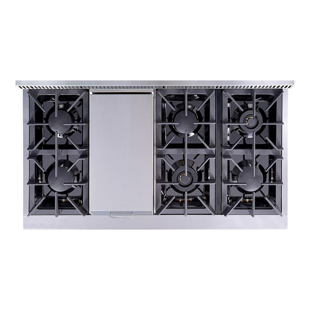 Thor HRD4803U 48 Inch Freestanding Dual Fuel Range HRD Series