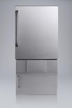 Summit BIM24OSBASE34 Stainless Steel