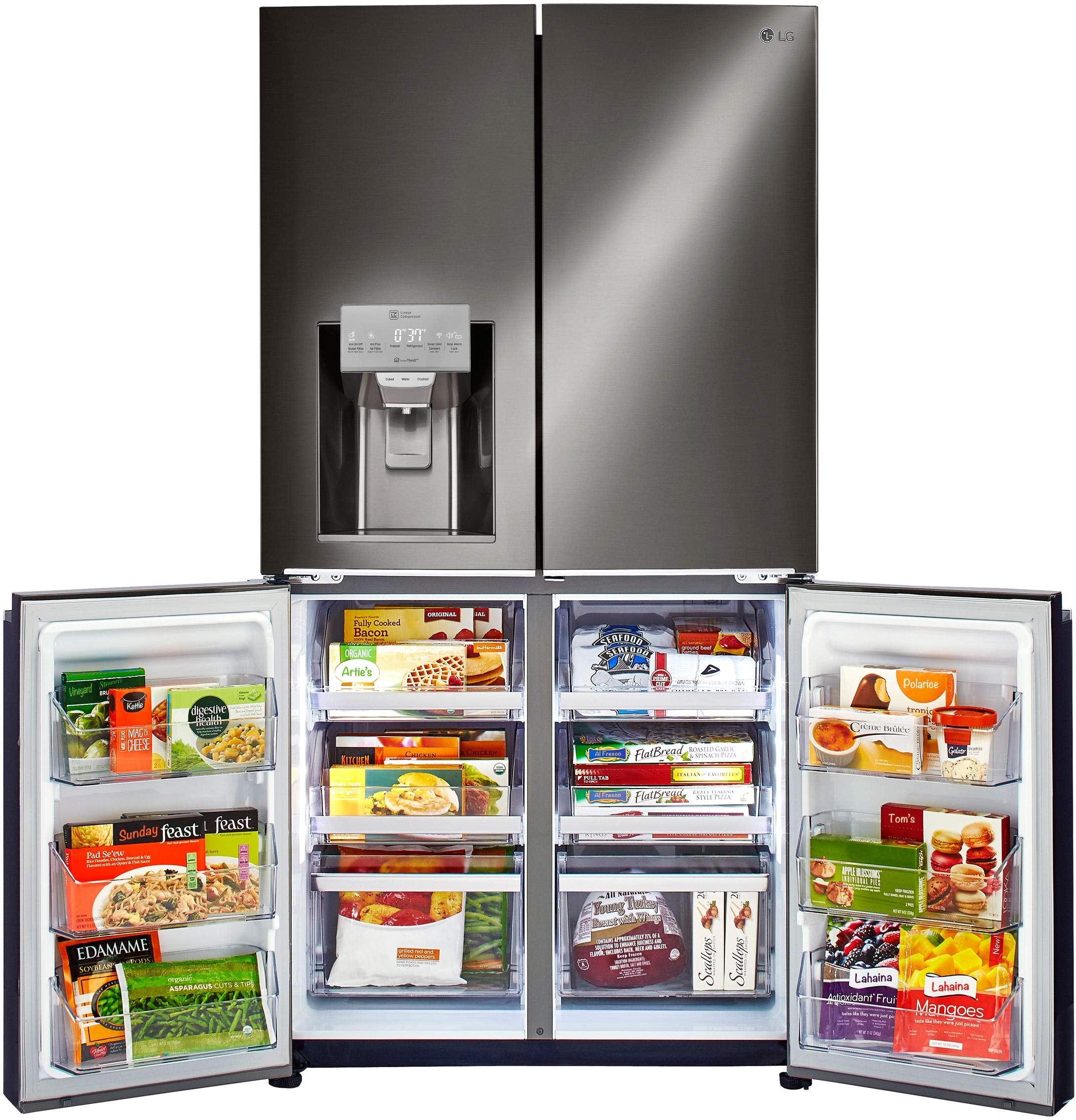 LG LNXC23766D Black Stainless Steel