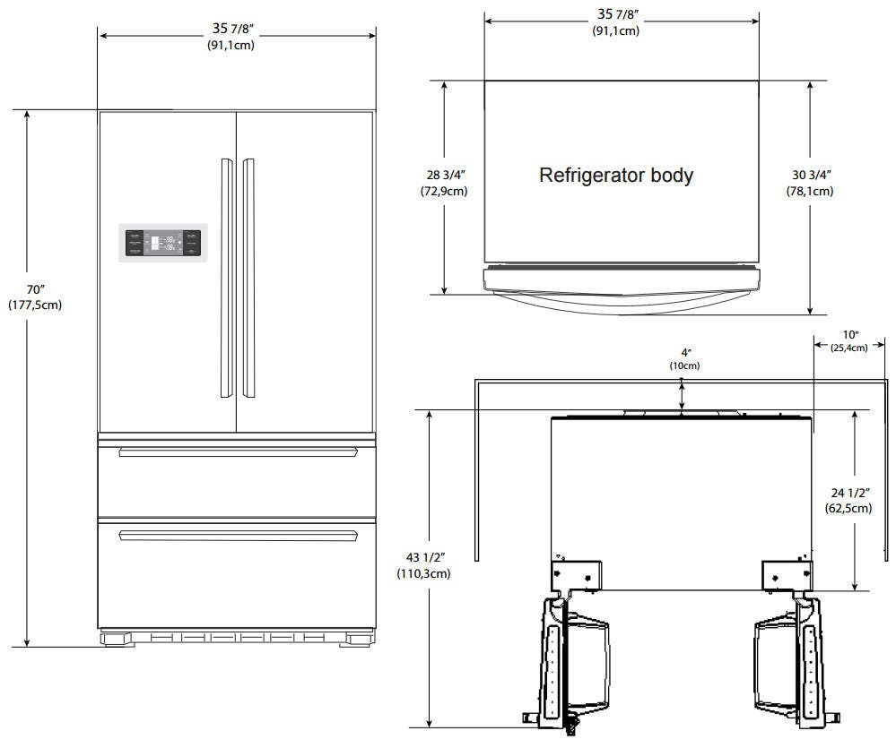 Fulgor Milano FM36CDFDS1 Stainless Steel