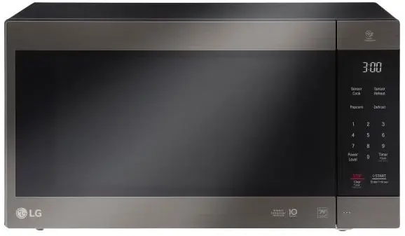 LG LMC2075BD Black Stainless Steel