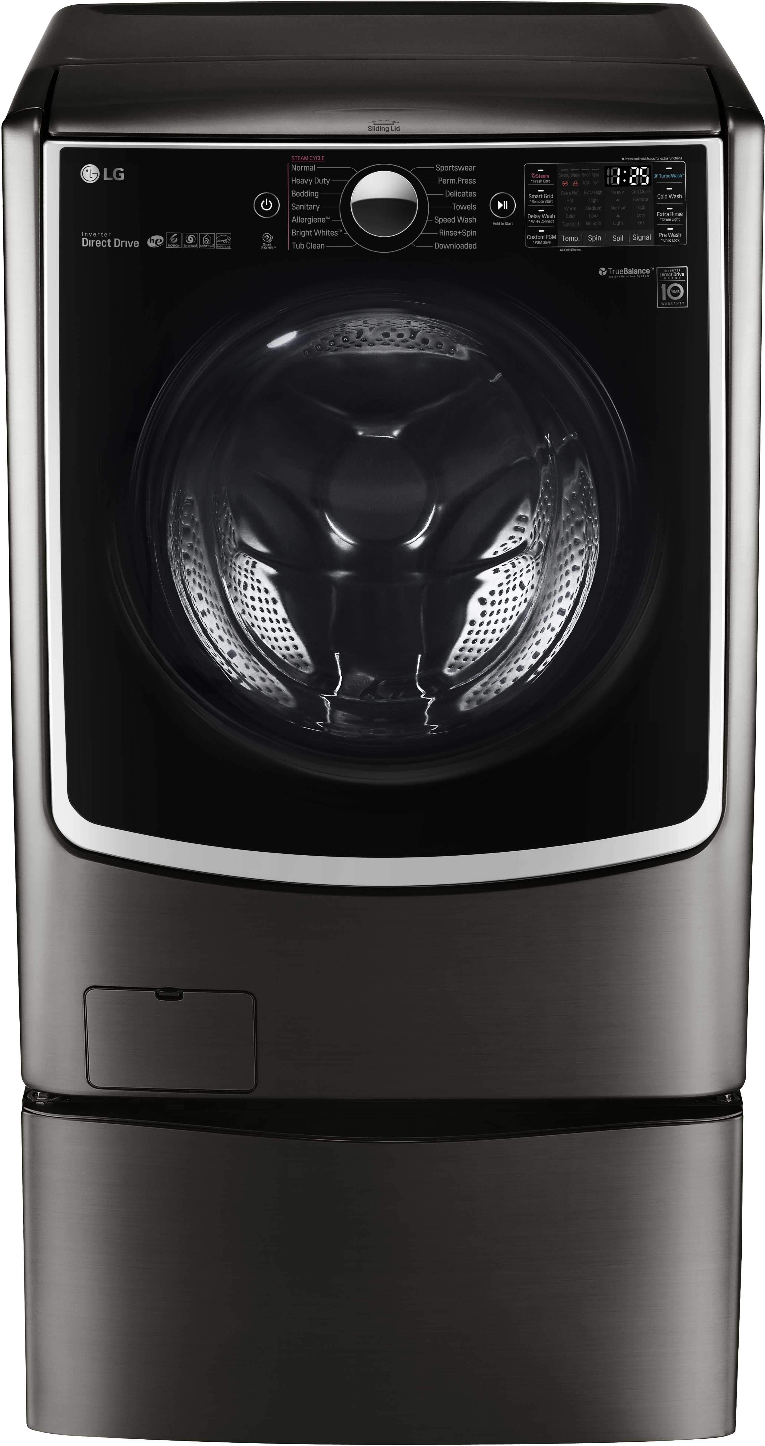 LG WM5005HKA Black Stainless Steel