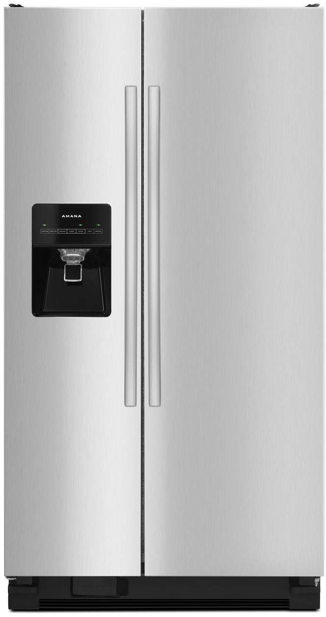 Amana ASI2575FRS Black-on-Stainless