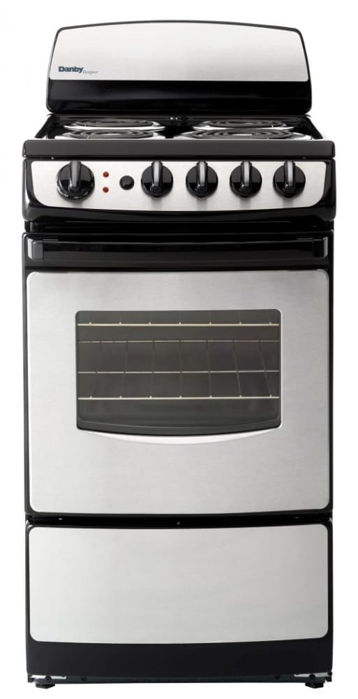 Danby DER201BSS Black with Stainless Steel