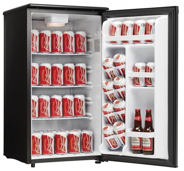 Danby DAR033A1BBUD2 18 Inch Compact Budweiser Stars and Stripes Refrig...