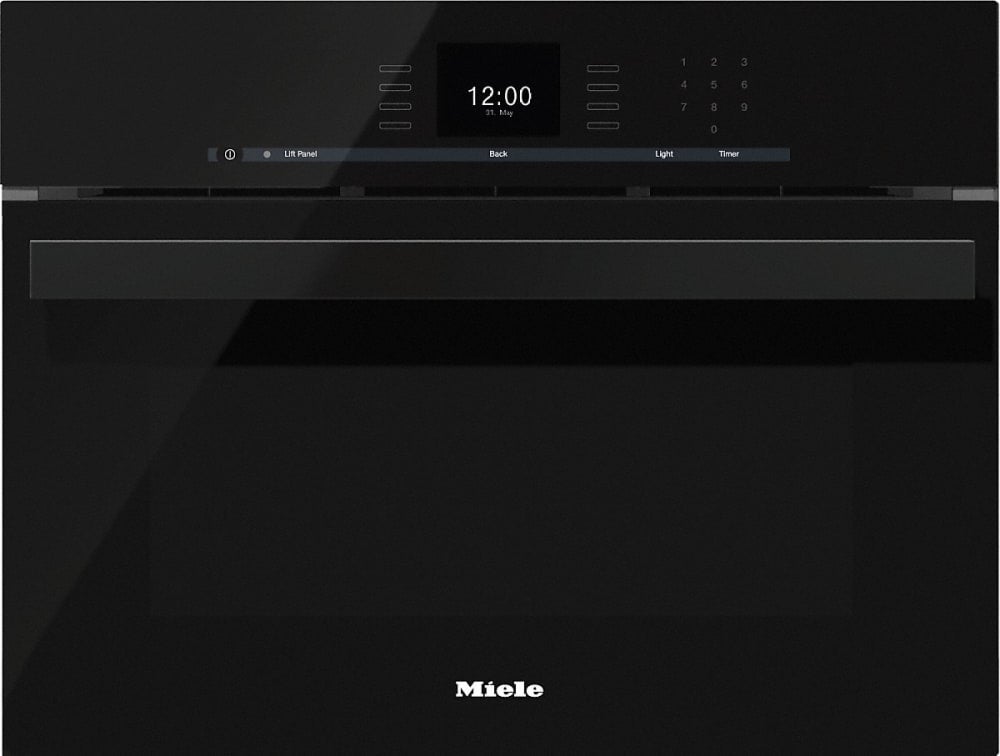 Miele DGC66001OB Obsidian Black 24" Pureline CombiSteam Sensortronic
