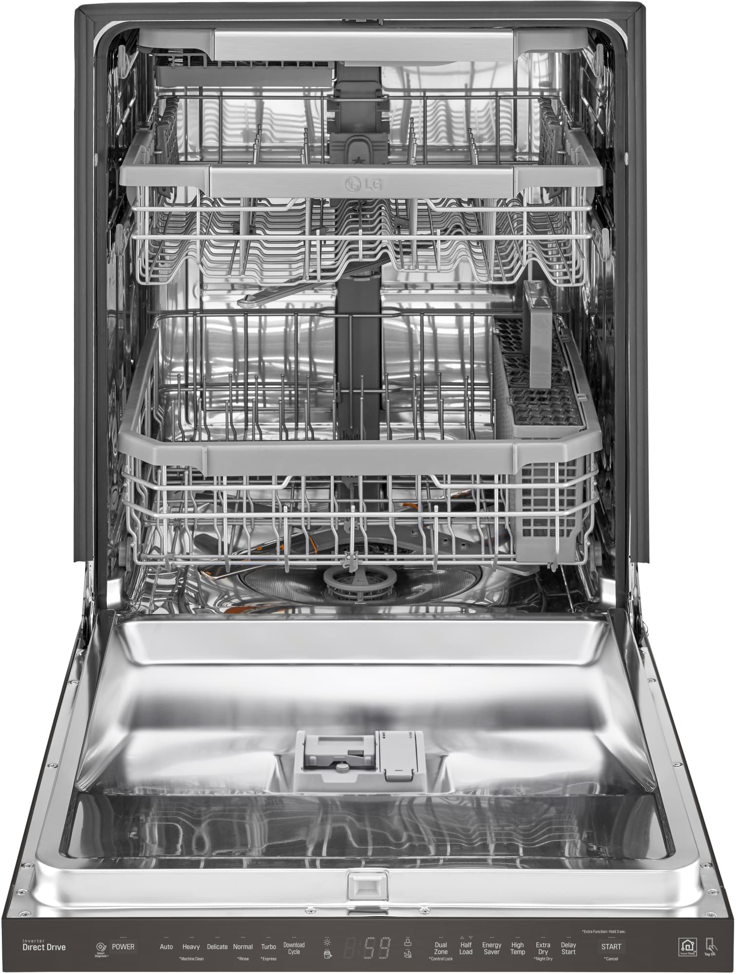 LG LDP5676BD Black Stainless Steel