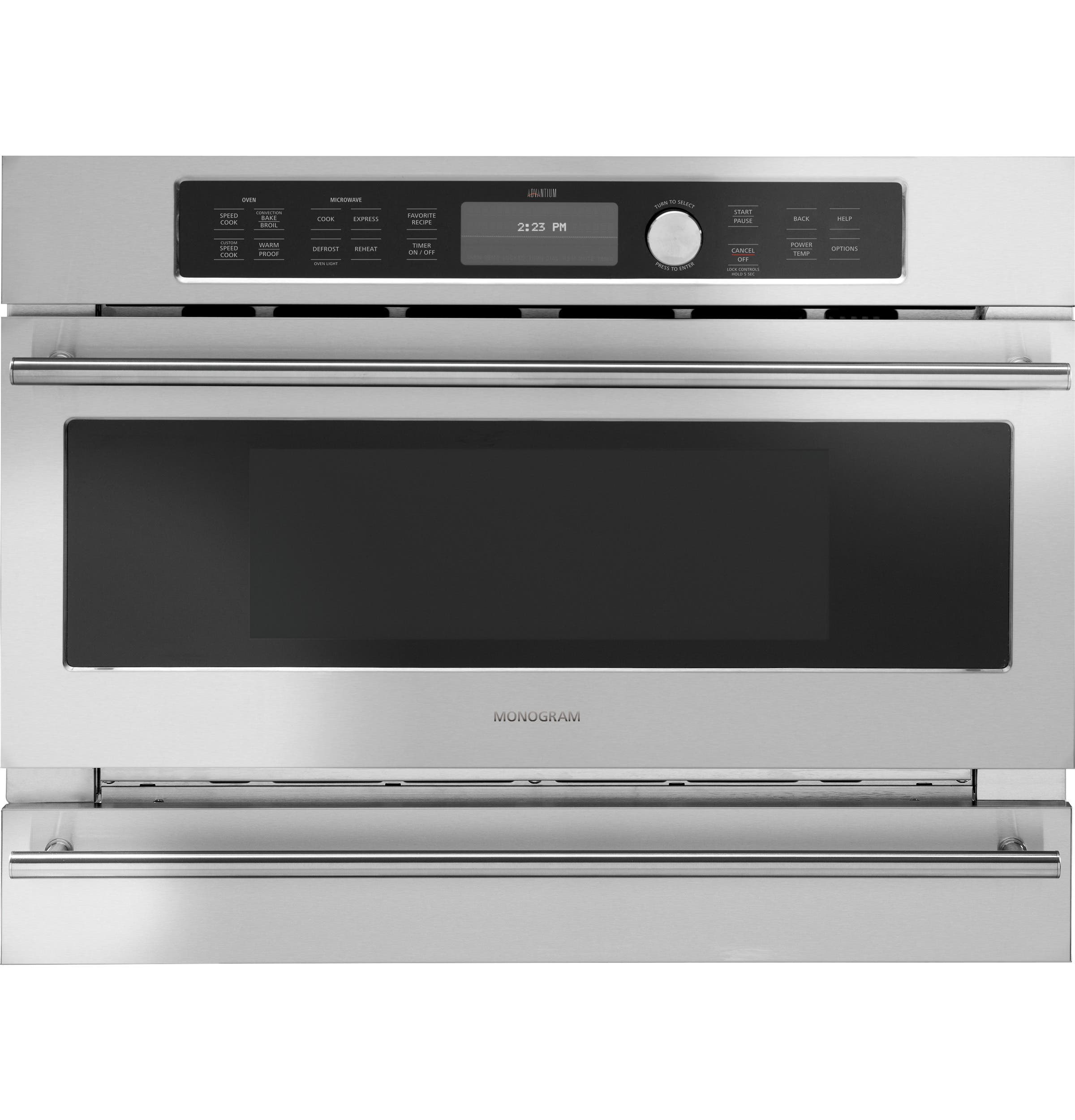 Monogram ZX2201NSS Advantium Wall Oven Storage Drawer