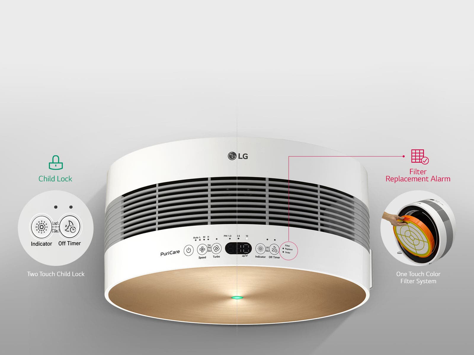 LG AS401VGA1 Gold