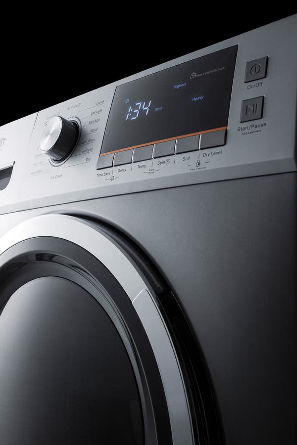 Summit SPWD2201SS Stainless Steel/Platinum