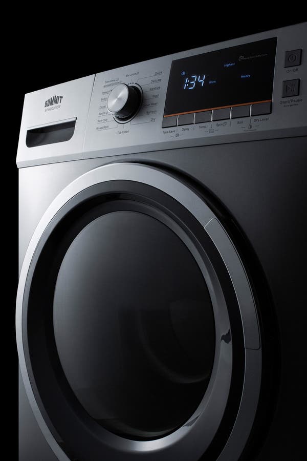 Summit SPWD2201SS Stainless Steel/Platinum