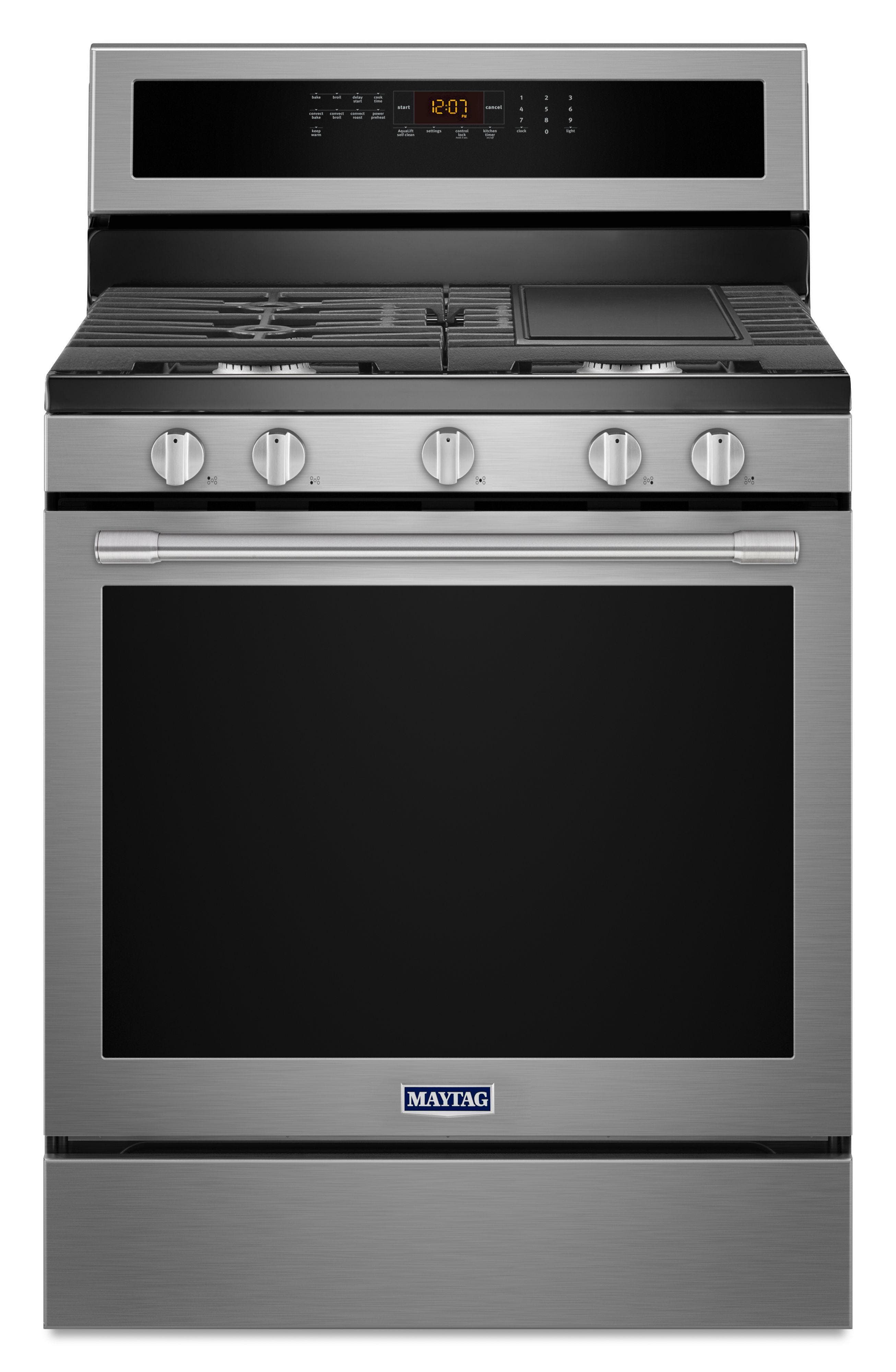 Maytag MGR8800FZ Fingerprint Resistant Stainless Steel, Natural Gas