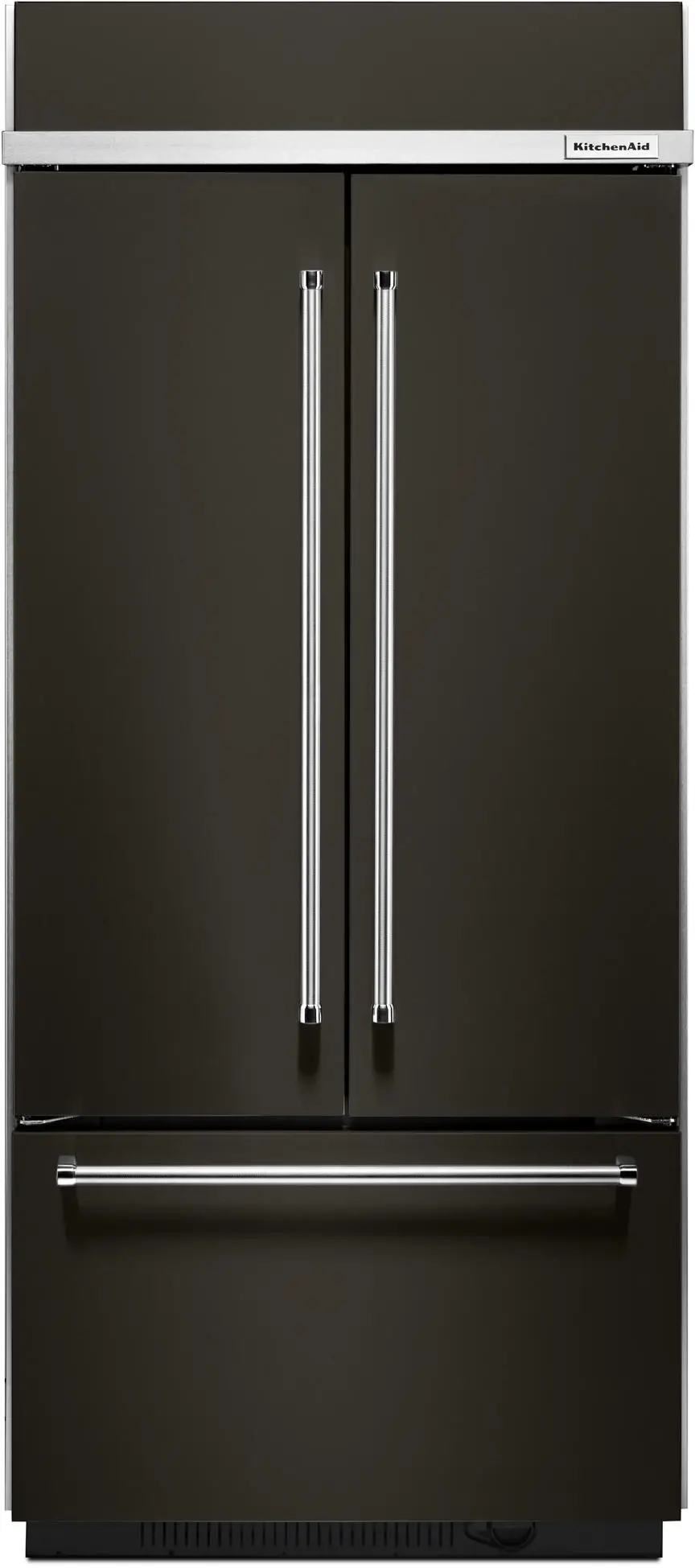 KitchenAid KBFN506EBS Black Stainless Steel