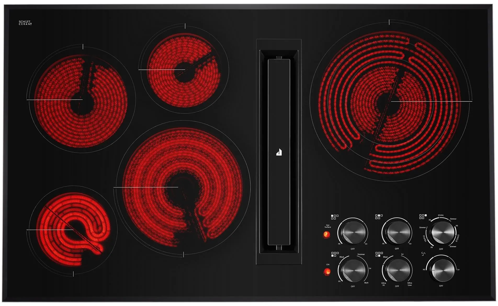 Jenn Air JED3536GB Black Trim