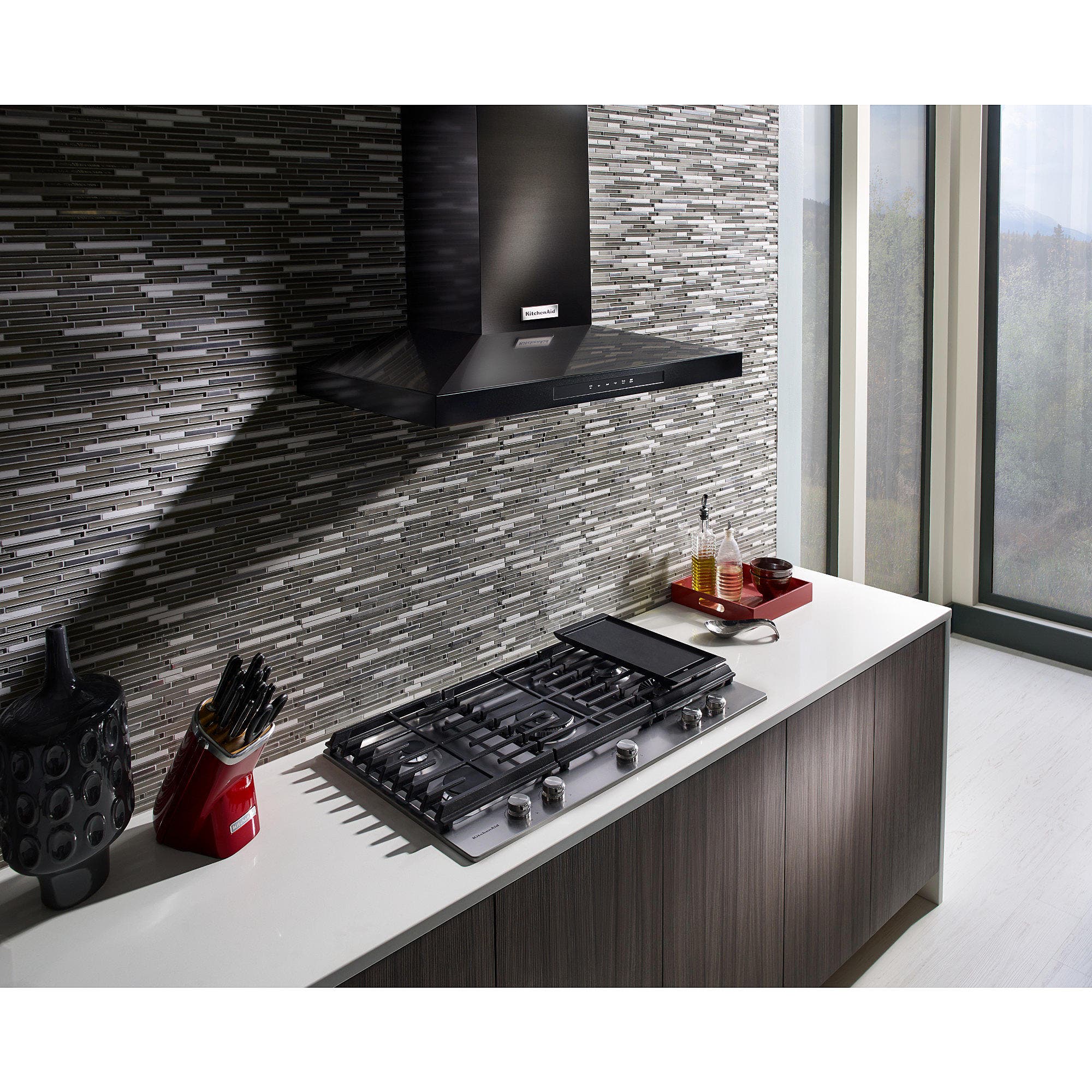 KitchenAid KVWB606DBS Black Stainless Steel