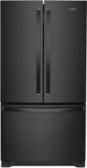 36 Inch, 25 Cu. Ft. Freestanding French Door Refrigerator with Water Dispenser