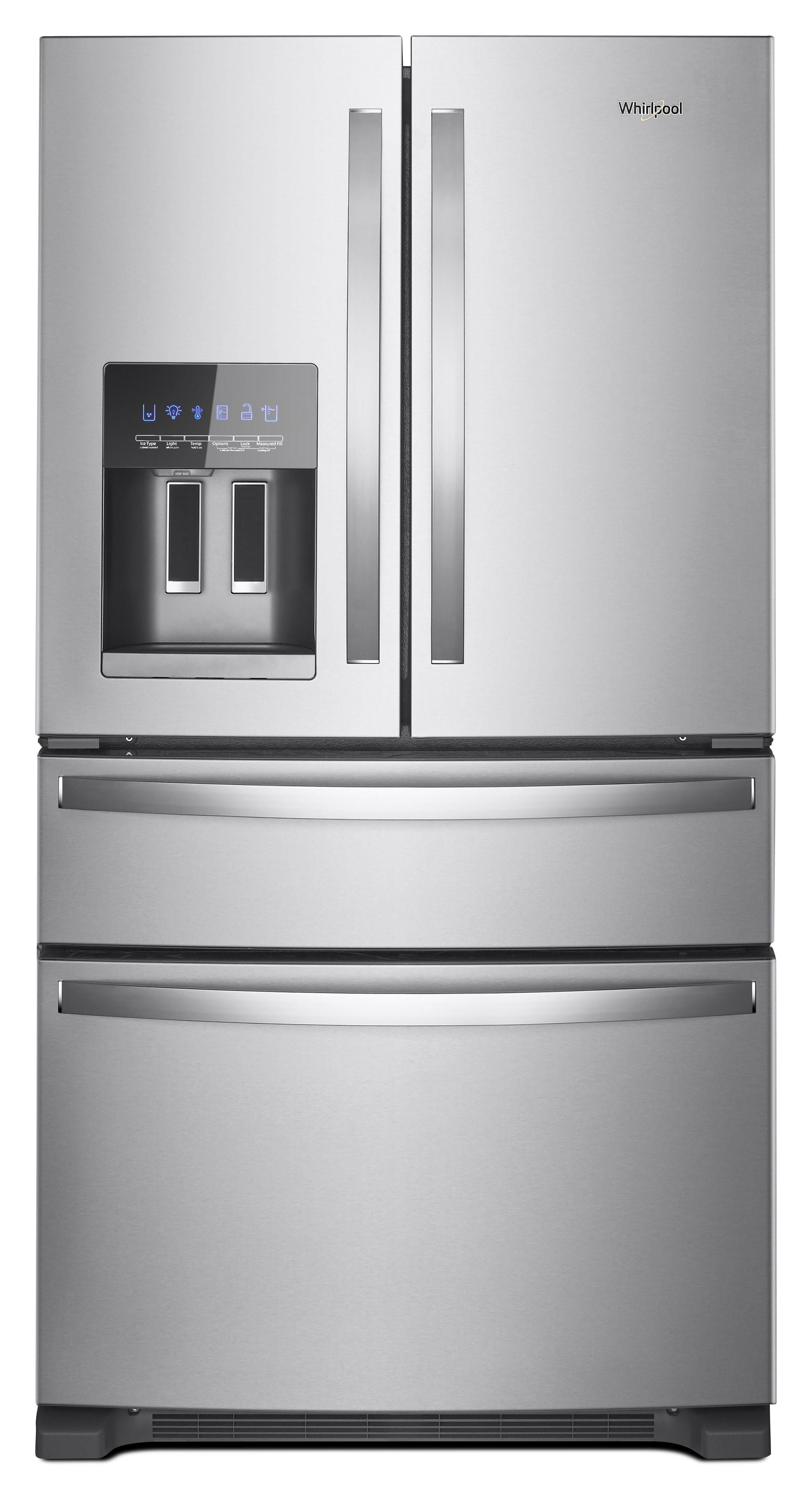 Whirlpool WRX735SDHZ 36 Inch, 25 Cu. Ft. Freestanding French Door