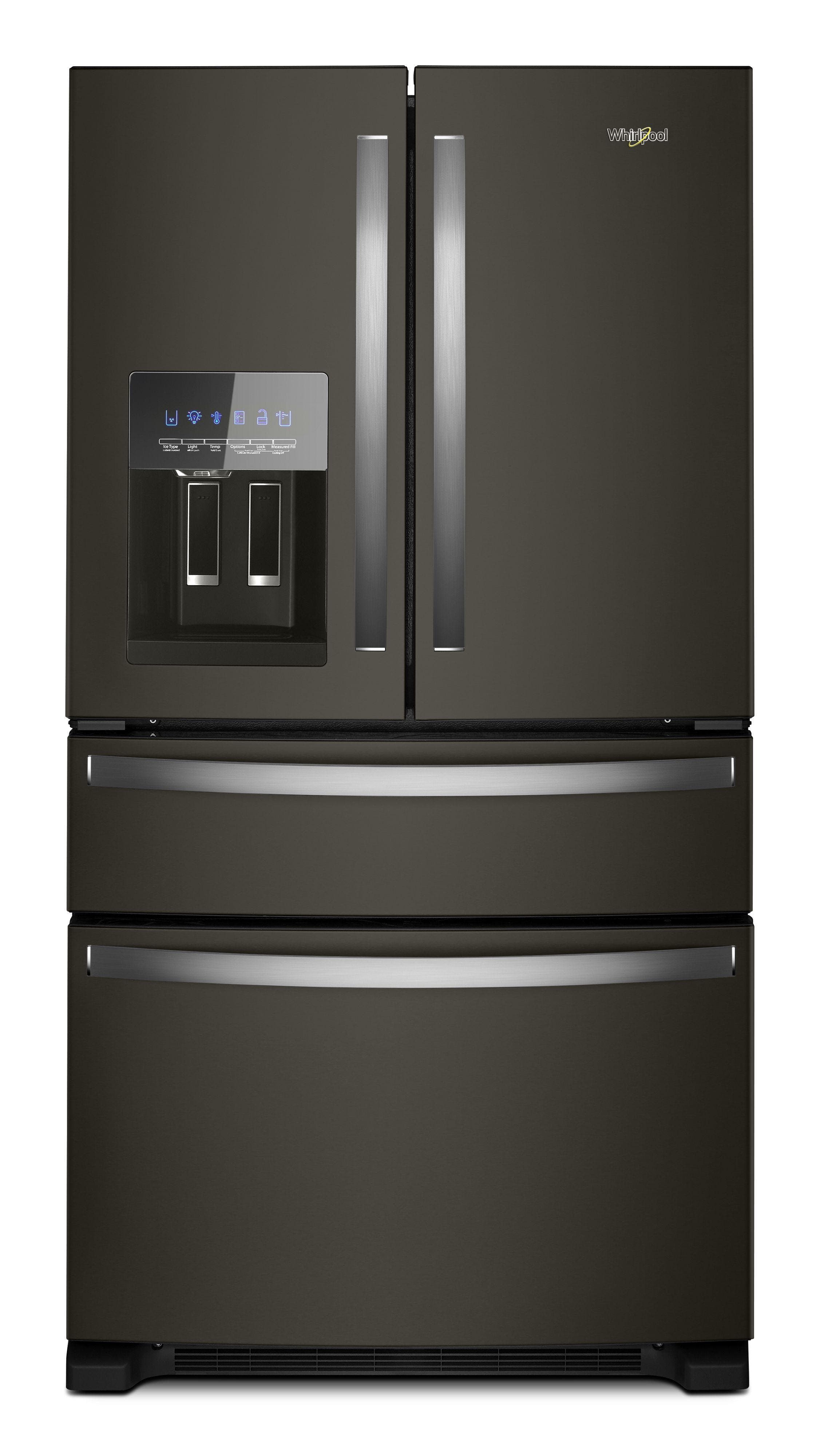 Whirlpool WRX735SDHV Black Stainless steel