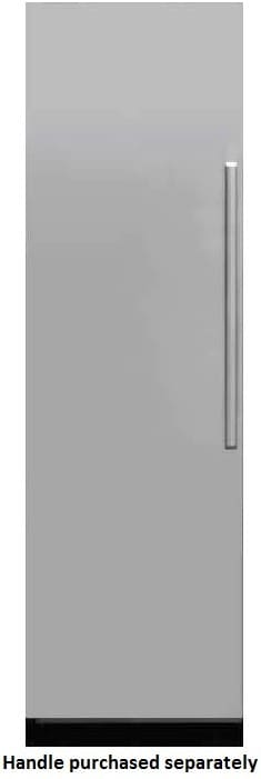 Dacor RAC24DPLHSR 24 Inch Silver Stainless Steel Door Panel, Left Hi...