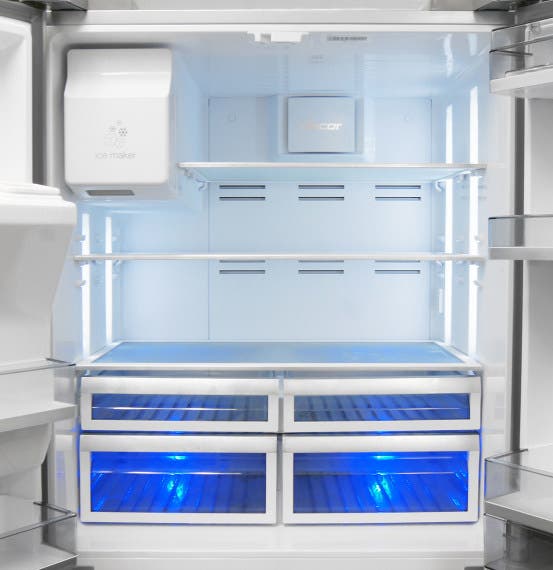 Dacor DTF364SIWS 23.4 Cu. Ft. French Door Refrigerator