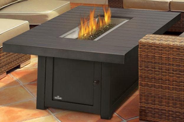 Napoleon GPFTR3656BZ Rectangular Patioflame Table