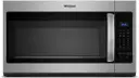 1.7 cu. ft. Over-the-Range Microwave with Microwave Presets, Adjustable Lighting, Dishwasher-Safe Turntable, Add 30 Seconds, 300 CFM and 1,000 Watts