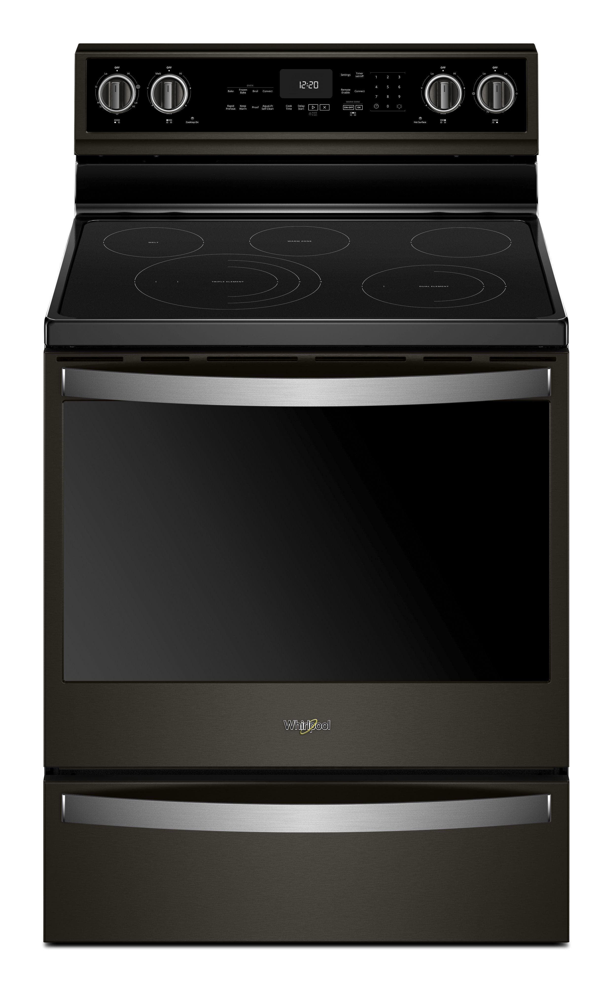 Whirlpool WFE975H0HV Fingerprint Resistant Black Stainless Steel