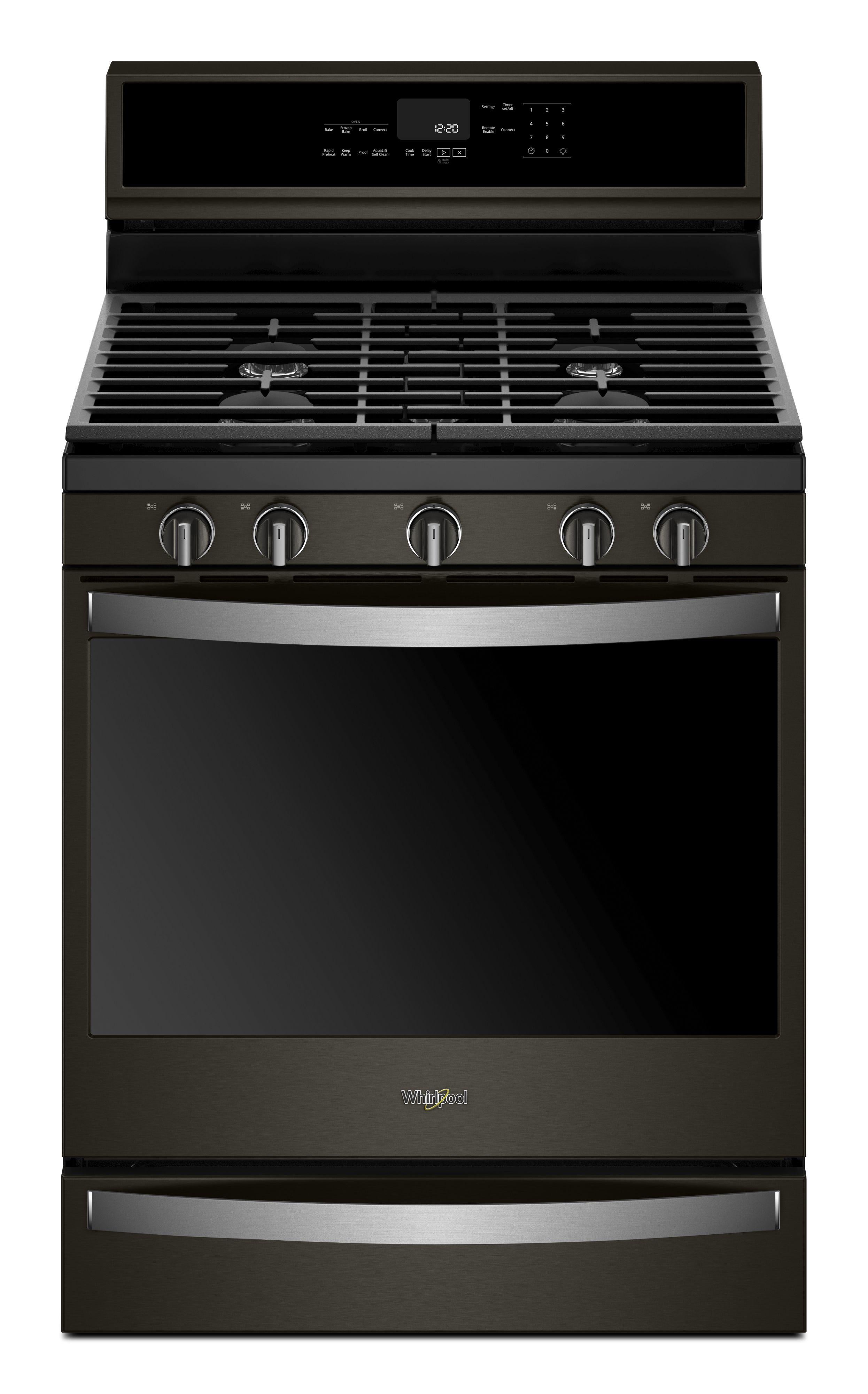 Whirlpool WFG975H0HV 30 Inch Freestanding Gas Range with 5 Sealed ...