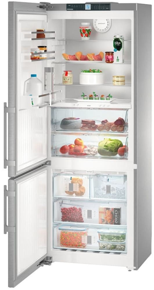 Liebherr CBS1660L 30 Inch SmartSteel Bottom Mount Refrigerator